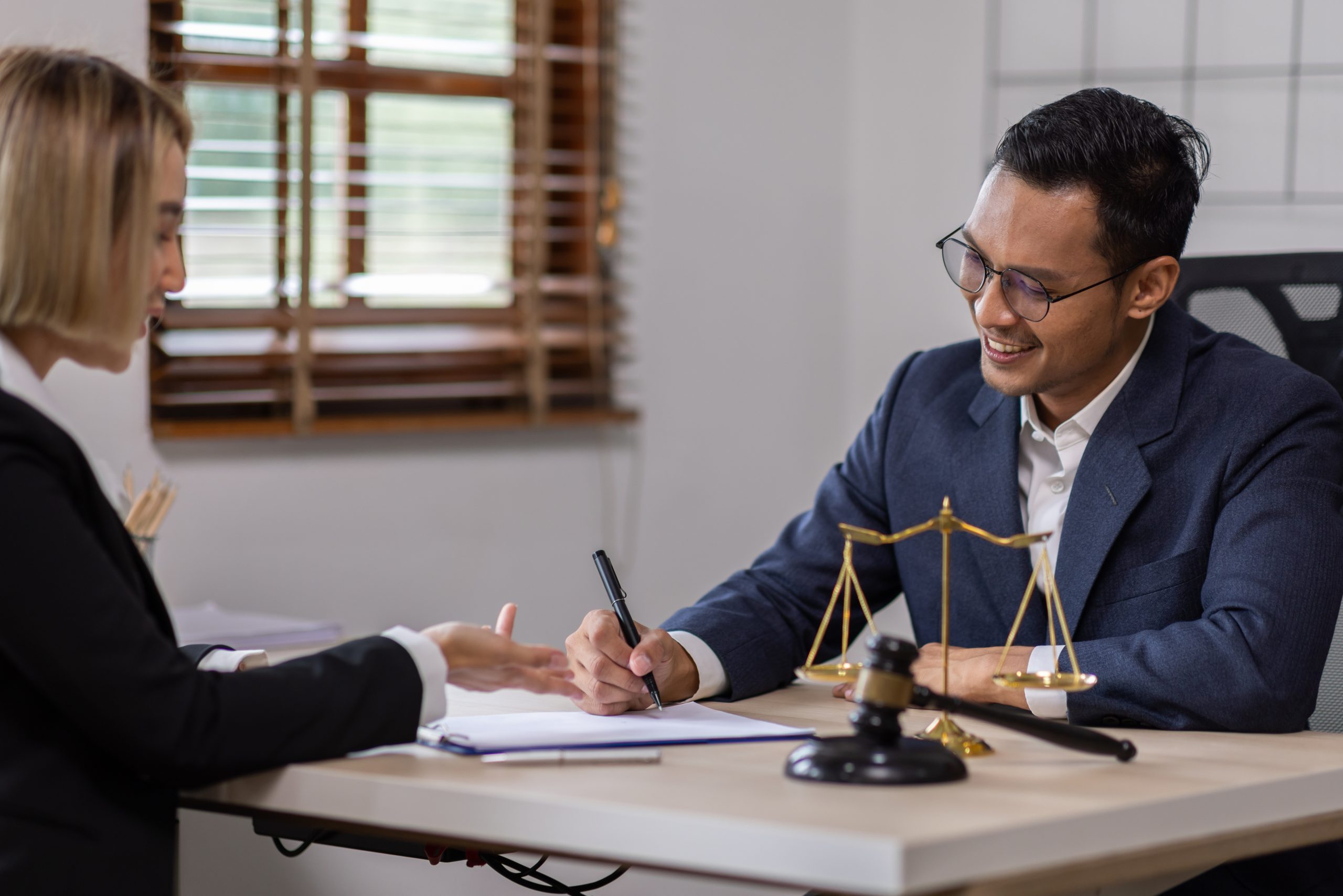 business asian people and lawyers businessman